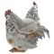 Фигурка декоративная &quot;Петух с курицей&quot;, L23 W11,5 H26 см