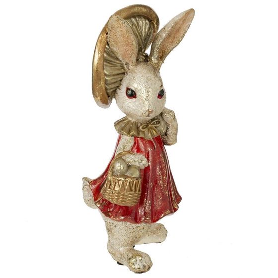 Фигурка декоративная &quot;Зайка&quot;, L11,5 W10,5 H20 см