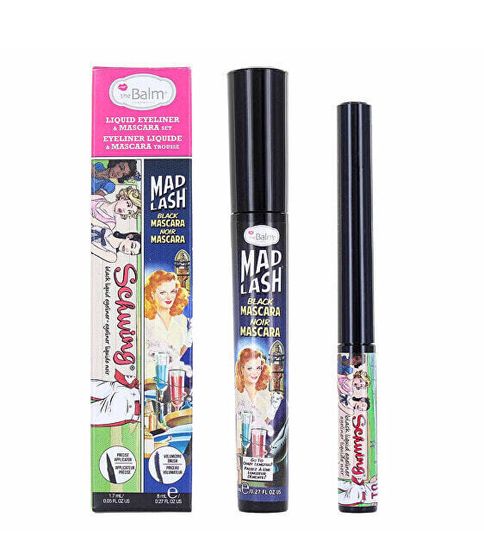 Set of decorative cosmetics (Liquid Eyeliner and Mascara Set)