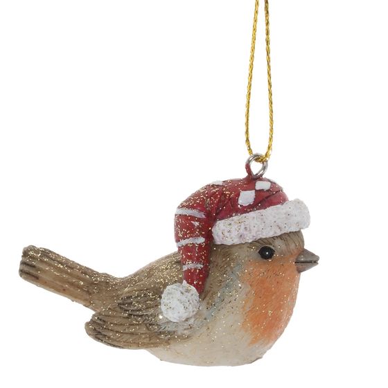 Украшение новогоднее &quot;Птичка&quot;, L6,5 W3,5 H4,5 см, 4в.