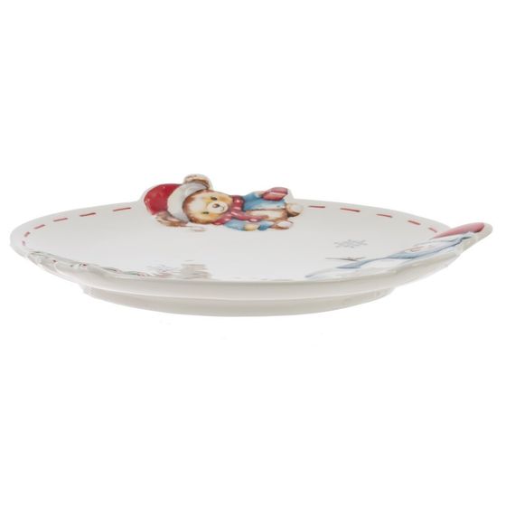 Тарелка &quot;Веселый Новый год&quot;, L21 W21 H2 см