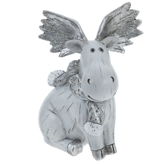 Фигурка декоративная &quot;Лось&quot;, L11 W9 H14 см, 2в.