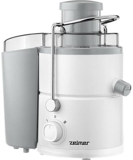 Соковыжималка центробежная Zelmer ZJE3800 600Вт белый, серый