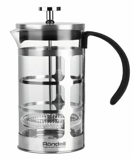 Френч-пресс Rondell Bond RDS-708 (ST) 600 мл стальной