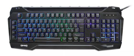 Клавиатура Oklick GMNG 975GK LED игровая проводная черный
