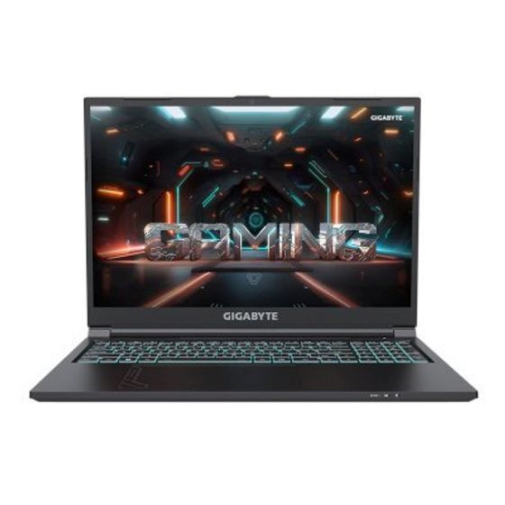 Ноутбук 16&quot; Gigabyte G6 черный i7-13620H 16Gb/512Gb NVIDIA GeForce RTX4050 Free DOS (MF-H2KZ853KD)