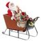 Дед Мороз на санях, L51 W22 H48 см