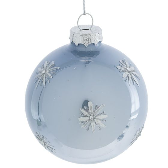 Набор из 12шт Украшение новогоднее "Шар", D 8 см, L34 W25 H8 см
