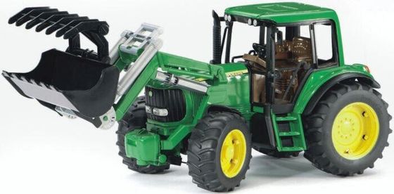 Трактор Bruder John Deere 6920 с погрузчиком (02-052) 1:16 38.5 см