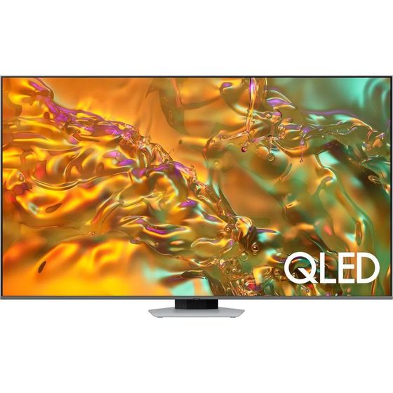 Телевизор QLED 85&#39;&#39; Samsung QE85Q80DAUXCE серебристый 4K UHD SmartTV