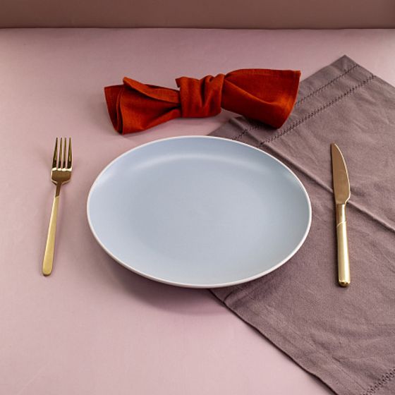 Тарелка обеденная SCANDY BLUE 24см