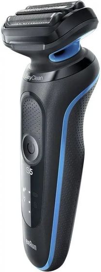 Бритва сетчатая Braun Series 5 51-B1000s аккум. черный/синий
