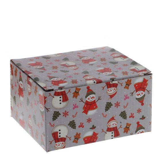 Кружка &quot;Лесные снеговики&quot;, 600 мл, L16 W12 H8 см