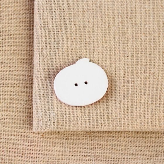 !09 Набор пуговиц &quot;Фруктик&quot;, 10 шт, дерево 2,5 х 2,2 см