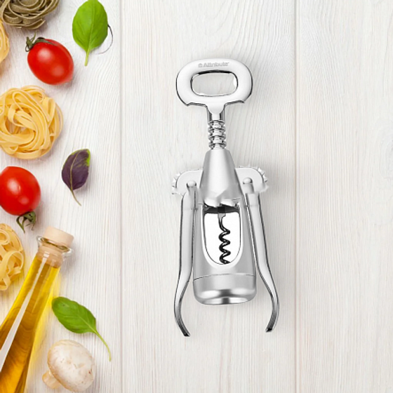 Штопор серый металлик 23см VIVA Chrome