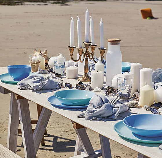 Тарелка суповая ЛИЛИ ЛАЙТ БЛЮ 20см