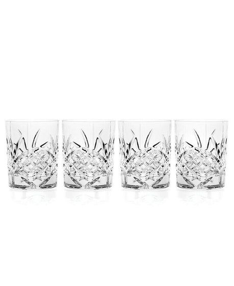 Dublin Double Old-Fashioned Glasses, Set of 4