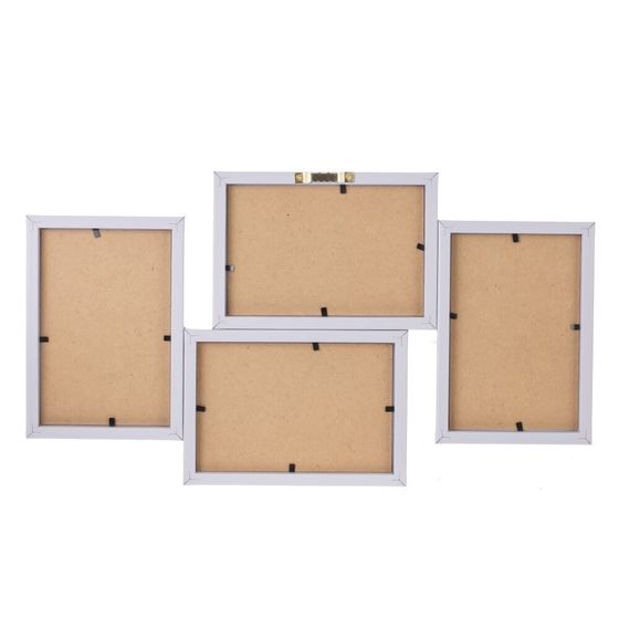 Фоторамка-панно для 4-х фото, L54 W3 H28,5 см