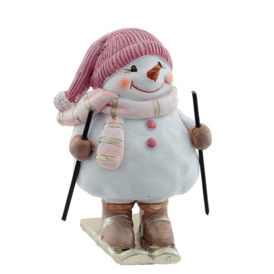 Фигурка декоративная &quot;Снеговик&quot;, L6 W5 H7,5 см, 2в.