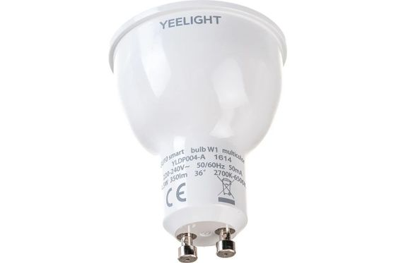 Умная лампа Yeelight Essential W1 GU10 4.5Вт 350lm Wi-Fi (упак.:1шт) (YLDP004-A)