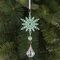 Украшение новогоднее "Снежинка", L9 W2 H16 см