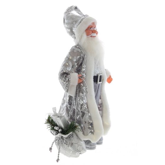 Дед Мороз, L27 W9 H44 см (с колпаком Н60 см)