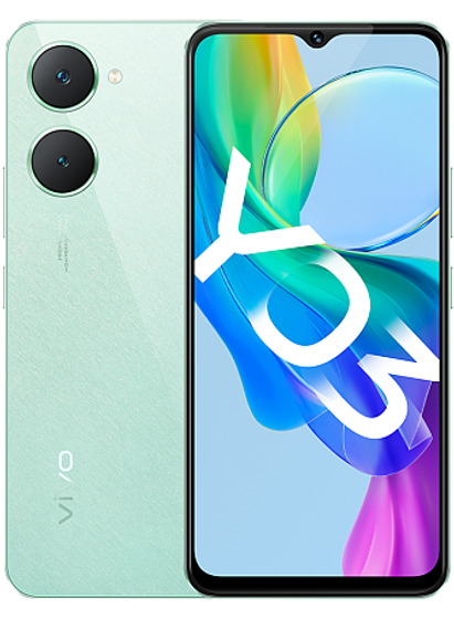 Смартфон Vivo Y03 4/128Gb зеленый (5666498)