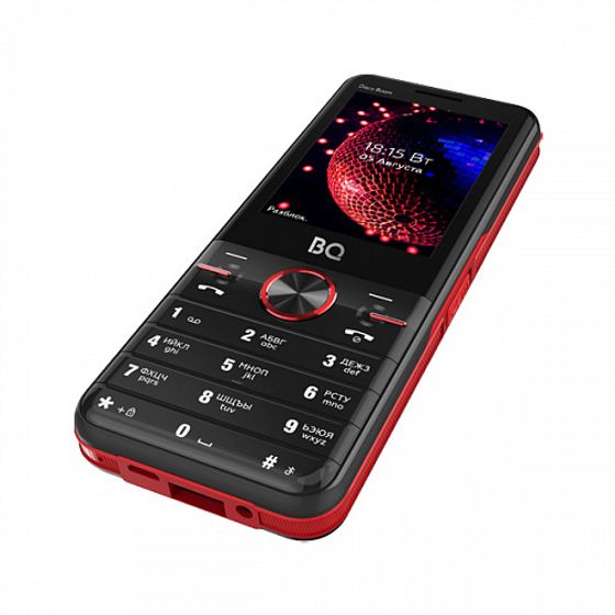 Мобильный телефон BQ 2842 Disco Boom Black+Red