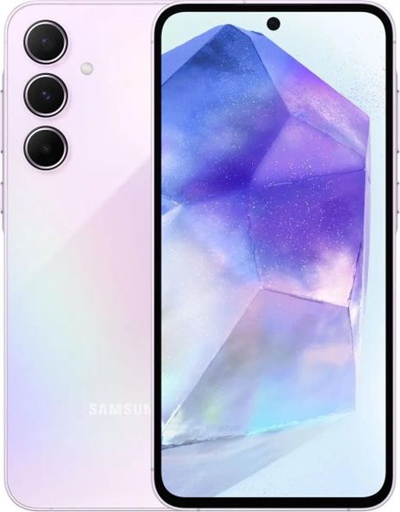Смартфон Samsung Galaxy A55 5G 8/128GB сиреневый (SM-A556ELVASKZ)