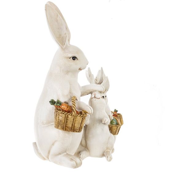 Фигурка декоративная &quot;Зайцы&quot;, L17 W10 H20 см