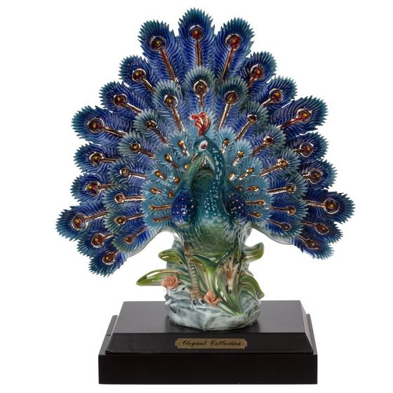 Фигурка декоративная "Павлин", L26 W13,5 H30,5 см