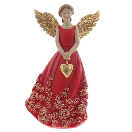 Фигурка декоративная &quot;Ангел&quot;, L7,5 W5 H13,5 см, 2в.