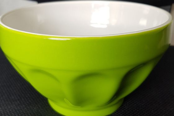 !09 Миска большая 14, 5 см, керамика цвет зеленый
