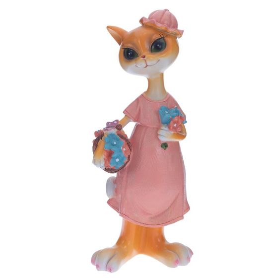 Набор из 2-х фигурок декоративных &quot;Кот&quot;, Д9 Ш7 В20 см