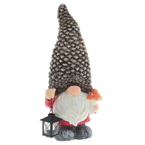 Фигурка декоративная "Гном", L28 W21 H59 см, 1 штука, дизайн микс