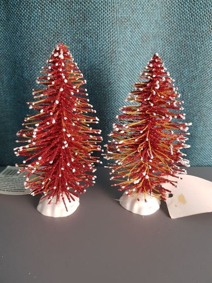 !09 НАБОР 2 ШТУКИ - ЕЛОЧНОЕ УКРАШЕНИЕ MARKO FERENZO &quot;БЛЕСТЯЩАЯ ЕЛОЧКА&quot; - 11,5 СМ. ЦВЕТ МИКС