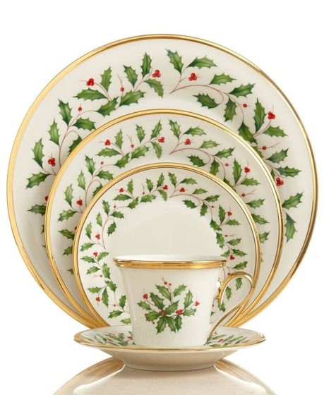 Holiday 5 Piece Place Setting