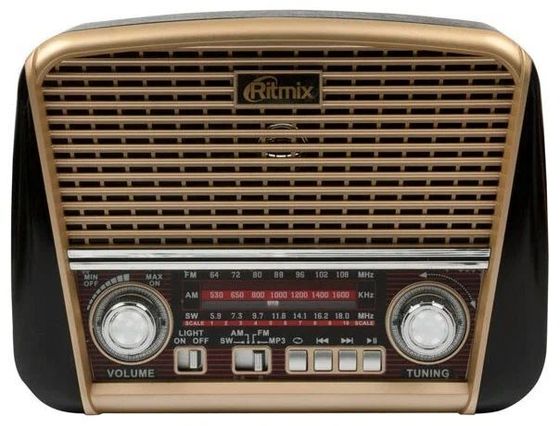 Радиоприемник Ritmix RPR-050 GOLD золотой