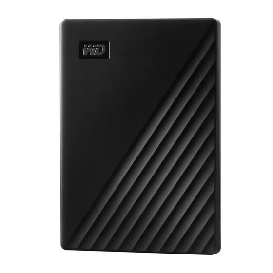 Внешний HDD 1Tb WD USB3.0 WDBYVG0010BBK-WESN My Passport 2.5&quot; черный