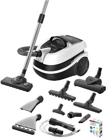 Пылесос моющий Bosch Serie 4 ProAnimal BWD421PRO 2100Вт белый/черный