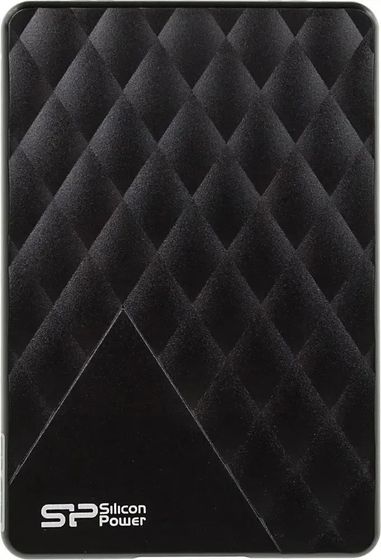 Внешний HDD 1TB Silicon Power USB 3.0 SP010TBPHDD06S3K D06 Diamond 2.5&quot; черный