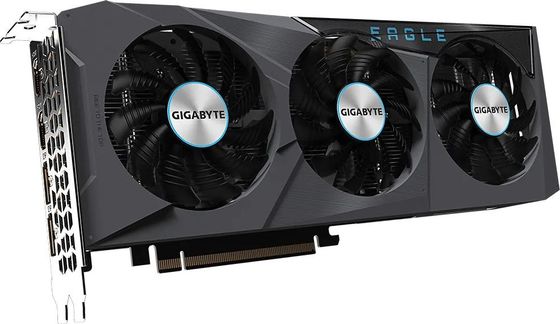 Видеокарта Gigabyte PCI-E 4.0 RX6600 8Gb GV-R66EAGLE-8GD GDDR6 128bit 2044/14000 2xHDMI 2xDP RTL
