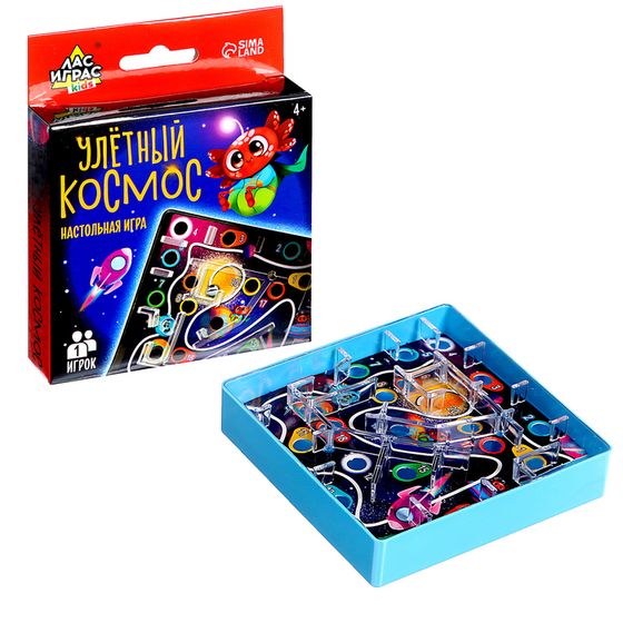 Настольная игра «Улётный космос», 1 игрок, 4+, уценка