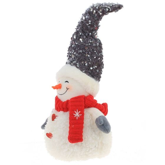 Игрушка мягконабивная &quot;Снеговик&quot;, L17 W13 H42 см, 2в.