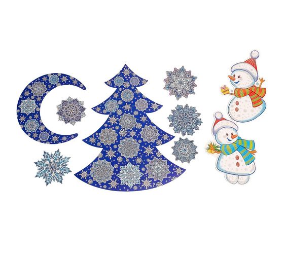 !Комплект для оформления "Снежная фантазия"