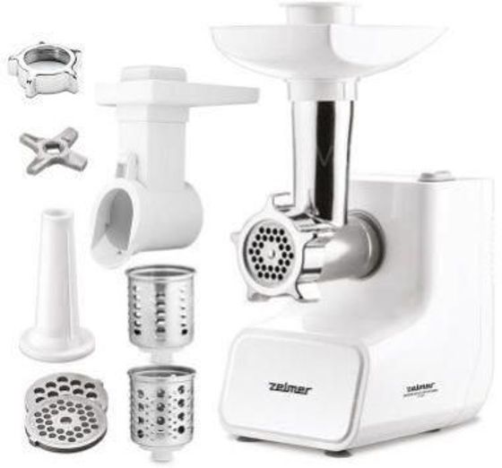Мясорубка Zelmer ZMM3512B 1500Вт белый