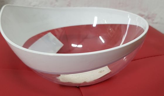 !НАБОР 4 ШТУКИ - Салатник малый 15x15x6 см. пластик, цвет -микс