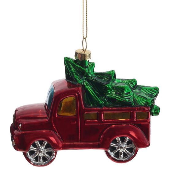Украшение новогоднее &quot;Машинка&quot;, L12 W5 H10 см, 3в.