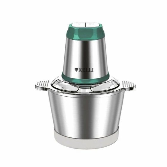 Измельчитель Kelli KL-5217 2.8л 1300Вт зеленый/стальной