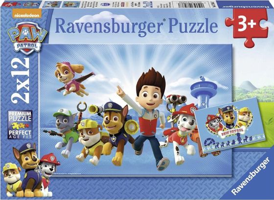 Ravensburger 2x12 Ryder i Psi Patrol - 075867